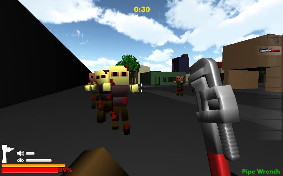 Minecraft Zumbi Blocks 3D Kostenloses OnlineSpiel FunnyGames