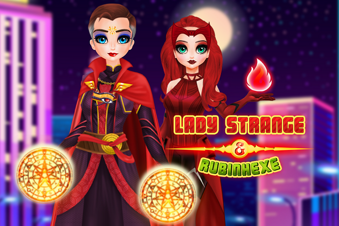 Lady Strange and Ruby Witch