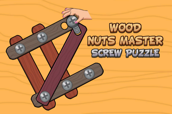 Wood Nuts Master: Screw Puzzle