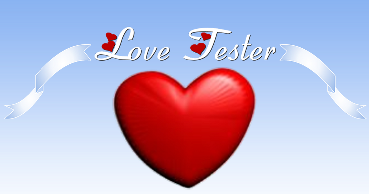 Love Tester Deluxe Spielen - Online Kostenlos Spielen